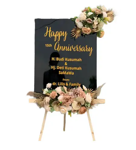 Papan Bunga Akrilik Ngolodono